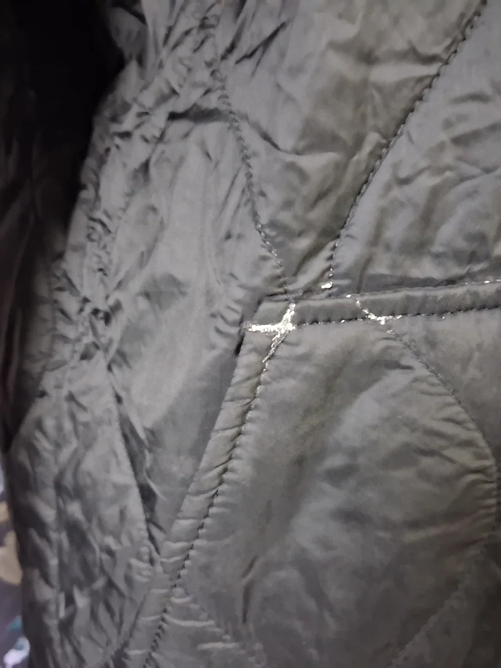 Banana Republic Black Quilted Lightweight Jacket